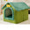 Foldable Dog House Pet Cat Bed Winter Dog Villa Sleep Kennel Removable Nest Warm Enclosed Cave Sofa Pets Supplies
